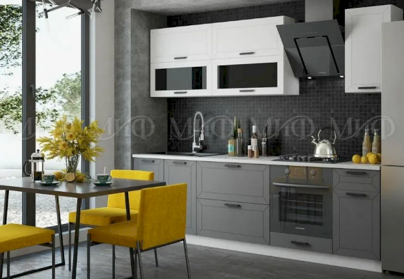 Кухонный гарнитур Монако 2,6 м (Миф)